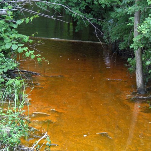 Photos from MCPWO unknown pollutant and source